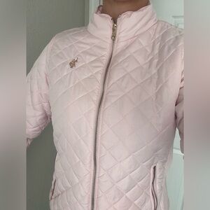 U.S. POLO ASSN JACKET, Size Large, Baby pink